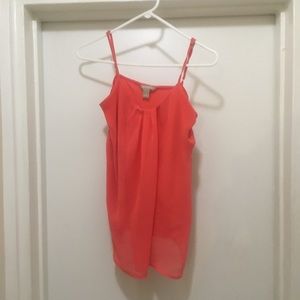 Pink/orange Banana Republic Camisole
